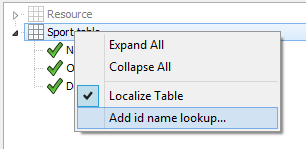 Select lookup