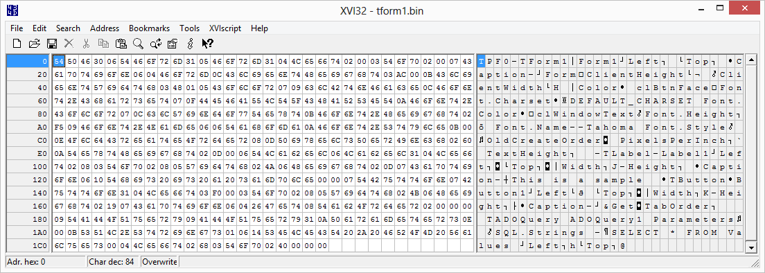 Binary DFM