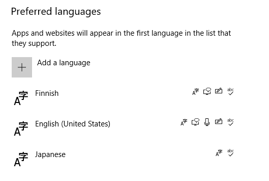 Languages